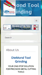 Mobile Screenshot of diemondtoolgrinding.com